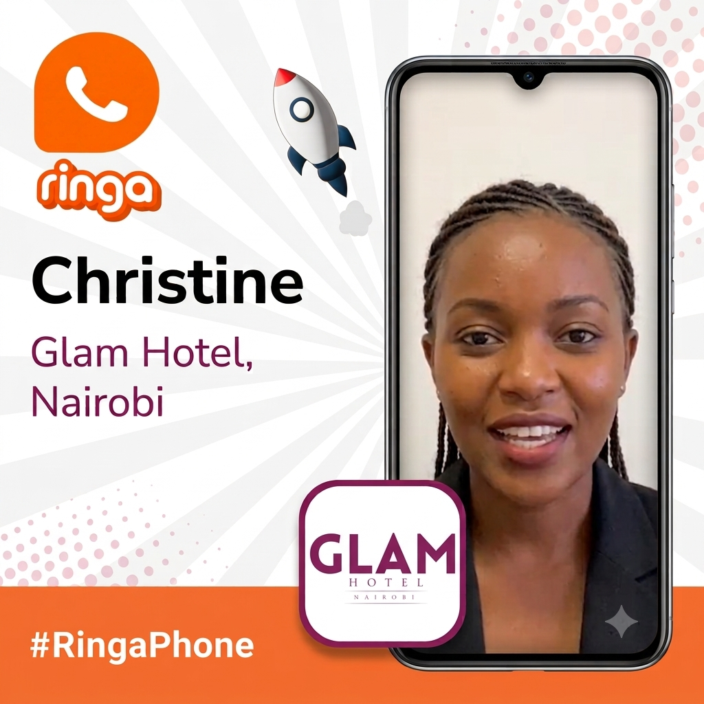 Christine, Glam Hotel, Nairobi